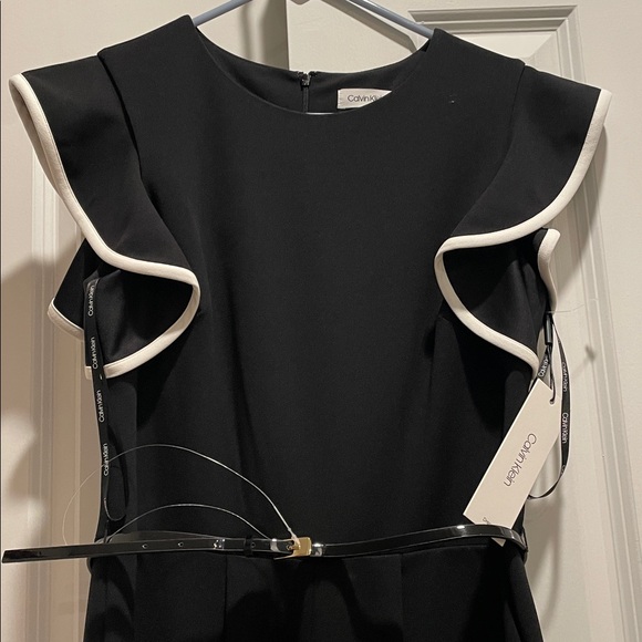 NWT Calvin Klein black jumpsuit. - Picture 2 of 8